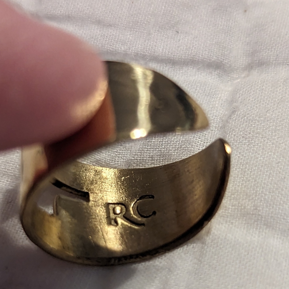 Rustic Cuff Oklahoma ring - Picture 2 of 2